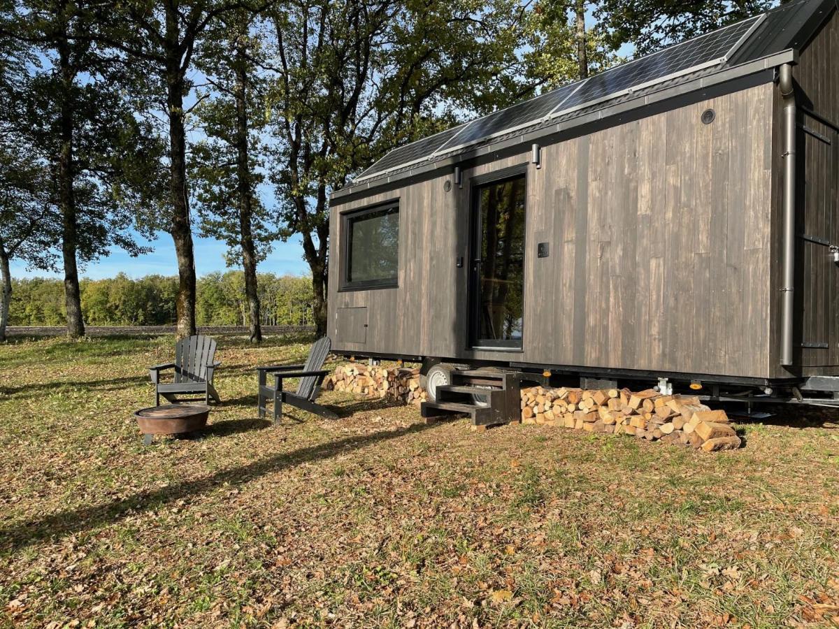L'Envolee Ecolodge, Tiny House Au Coeur Des Vignes Loches-sur-Ource 外观 照片